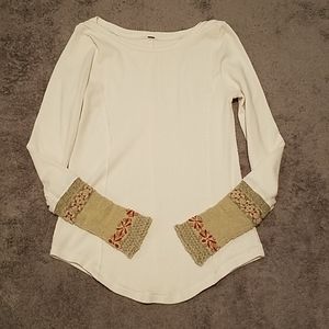 Free people thermal pullover
